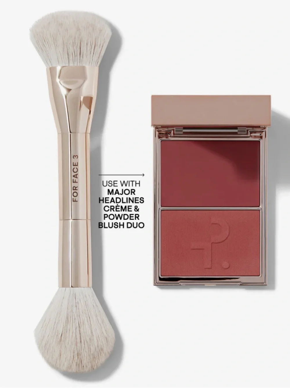 Patrick Ta Dual Ended Blush Brush